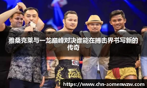雅桑克莱与一龙巅峰对决谁能在搏击界书写新的传奇